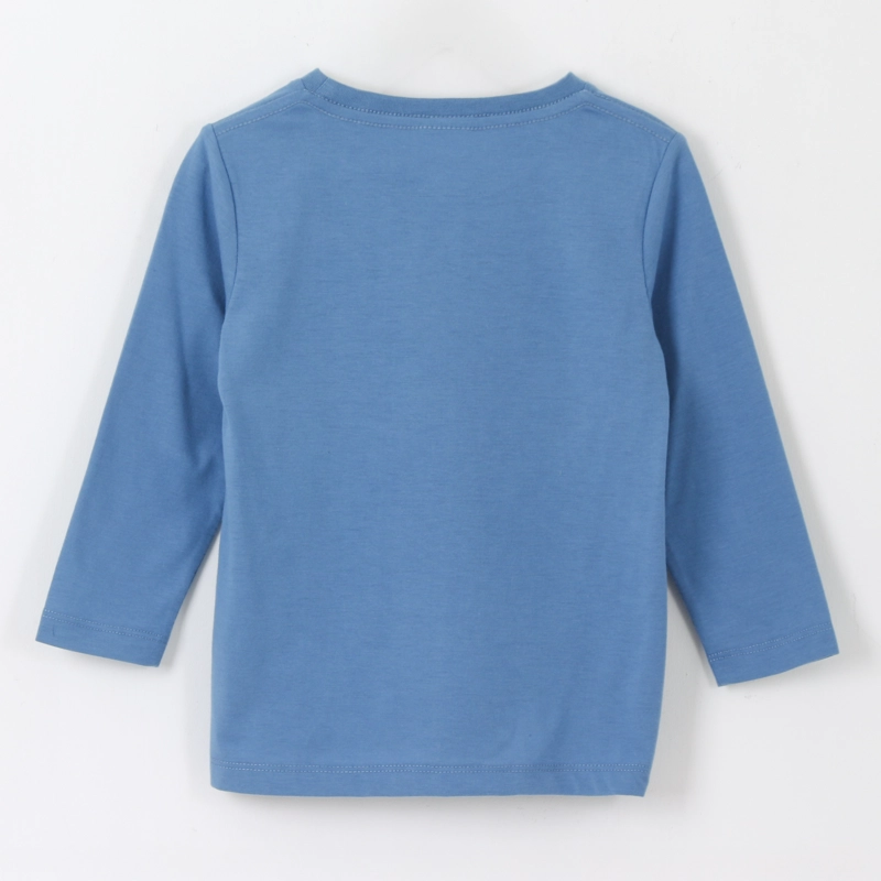 POLERA MANGA LARGA NIÑA LETS DO THIS AZUL BLUEY - 2
