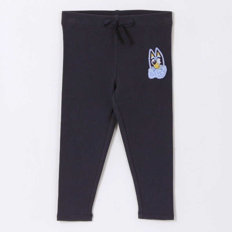 CALZA NIÑA LOGO GRIS BLUEY - 1
