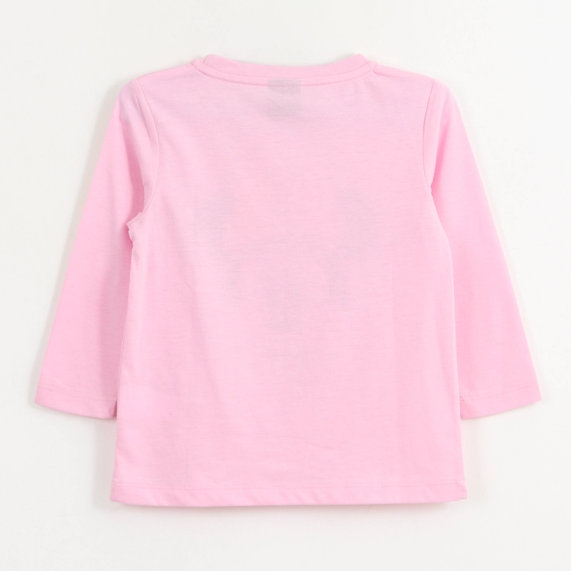 POLERA MANGA LARGA NIÑA MINNIE FACE ROSADO DISNEY - 2