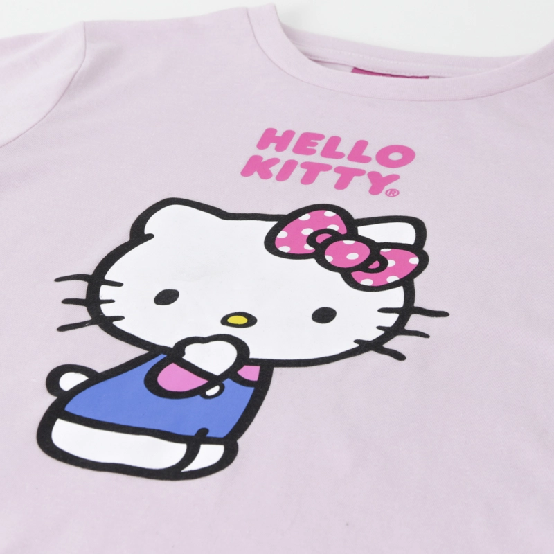 POLERA MANGA LARGA NIÑA PERSONAJE BLANCO HELLO KITTY - 3