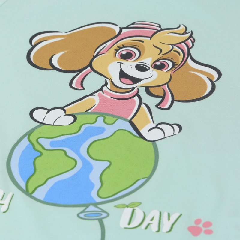 PIJAMA MANGA LARGA NIÑA SKYE EARTH DAY VERDE PAW PATROL - 3