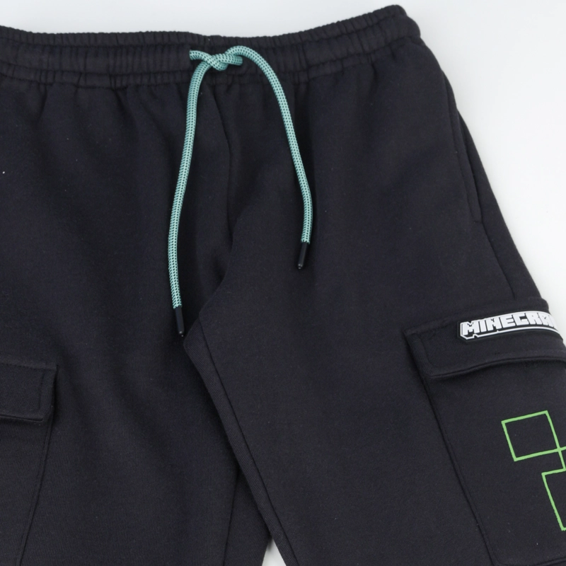 CONJUNTO NIÑO CREEPER CARGO VERDE MINECRAFT - 4