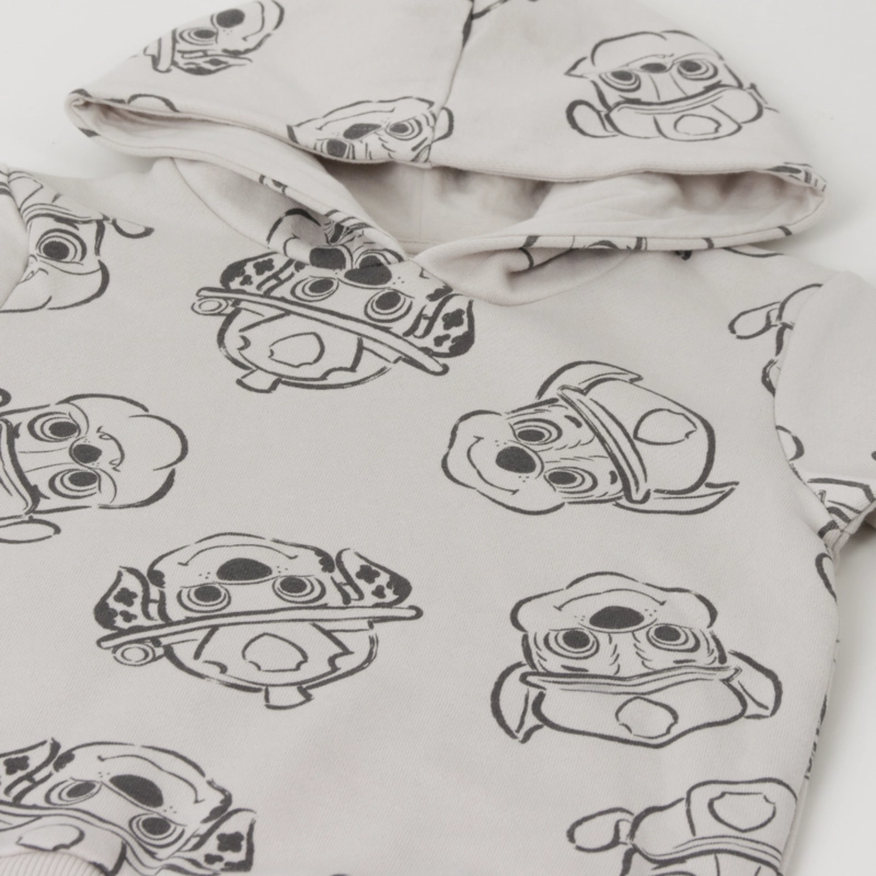 CONJUNTO BUZO NIÑO FULL PRINT FRIENDS GRIS PAW PATROL - 3