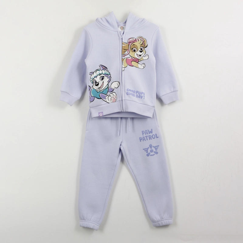 CONJUNTO BUZO NIÑA SKYE & EVEREST MORADO PAW PATROL - 1