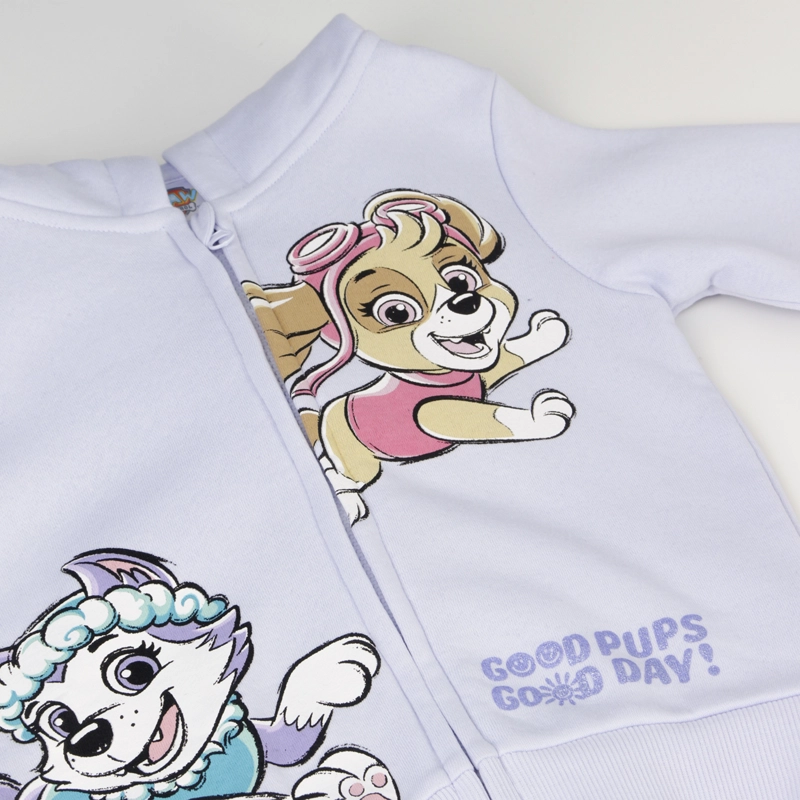 CONJUNTO BUZO NIÑA SKYE & EVEREST MORADO PAW PATROL - 3