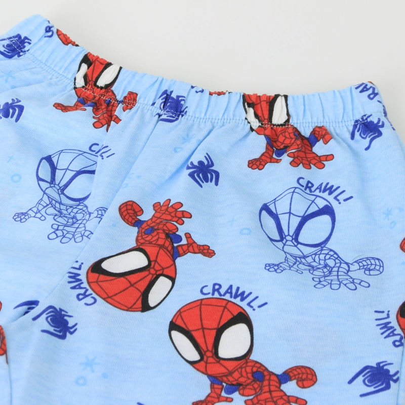 PIJAMA MANGA LARGA NIÑO FULL PRINT SPIDEY CELESTE MARVEL - 4