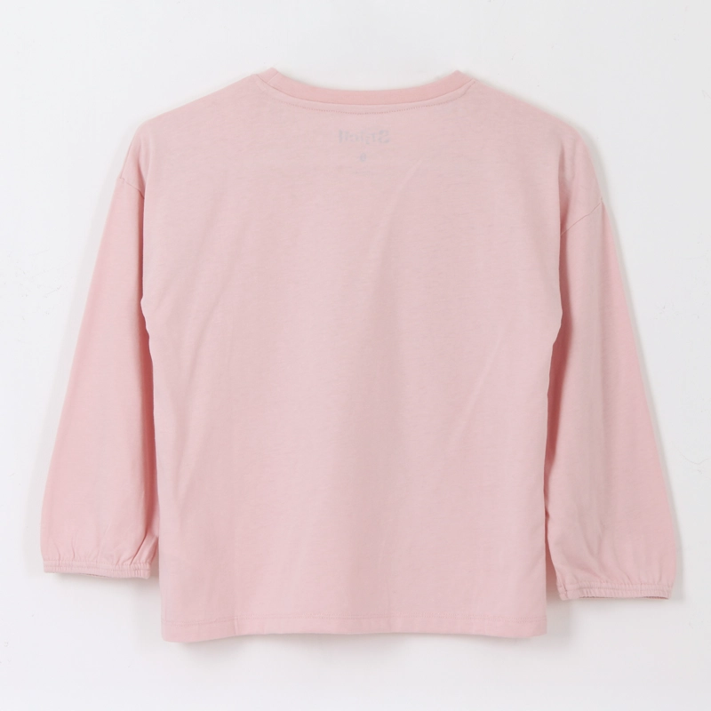 POLERA MANGA LARGA NIÑA OHANA LILO & STITCH ROSADO DISNEY - 2