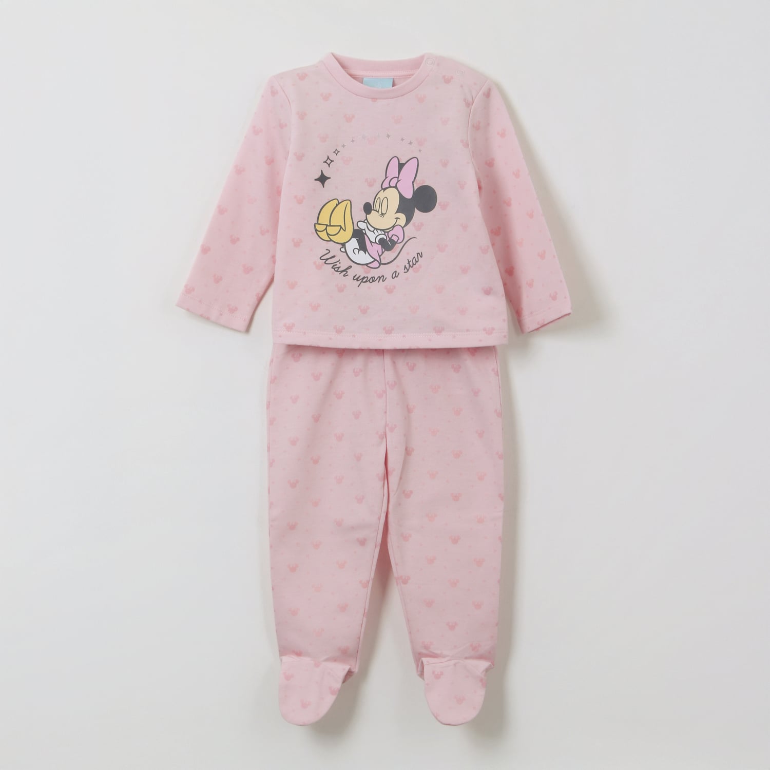 PIJAMA MANGA LARGA NIÑA WISH MINNIE ROSADO DISNEY - 1