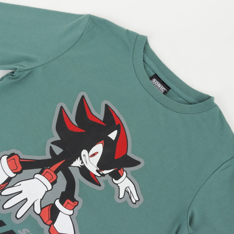 POLERA MANGA LARGA NIÑO SHADOW SPEED AND POWER VERDE SONIC - 3