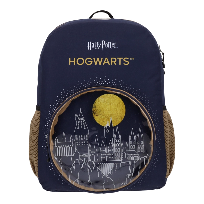 MOCHILA ESCOLAR NIÑO HOGWARTS NEGRO HARRY POTTER - 1
