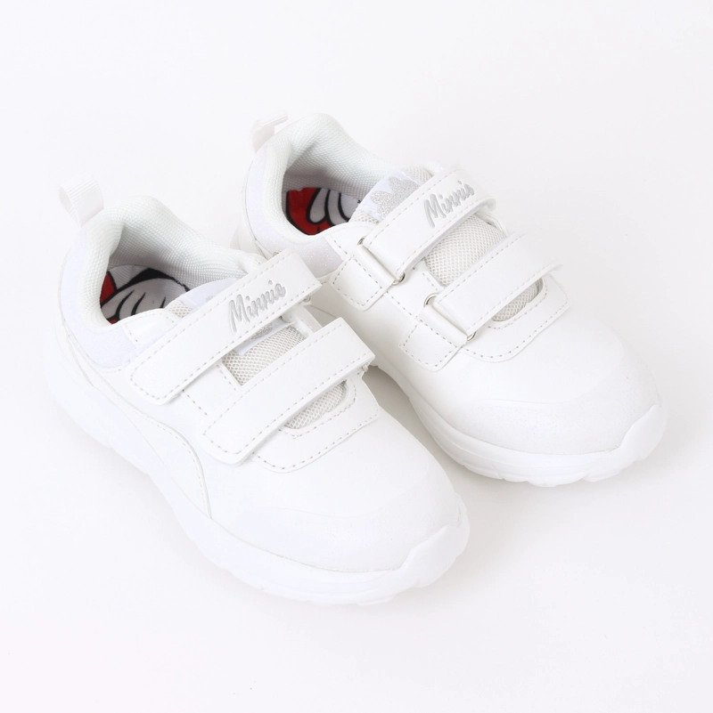 ZAPATILLA ESCOLAR NIÑA VELCRO MINNIE MOUSE BLANCO DISNEY - 2