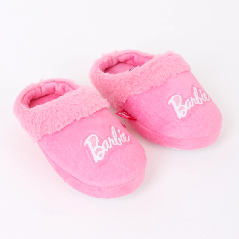 PANTUFLA NIÑA INVERNAL LOGO ROSADO BARBIE - 2