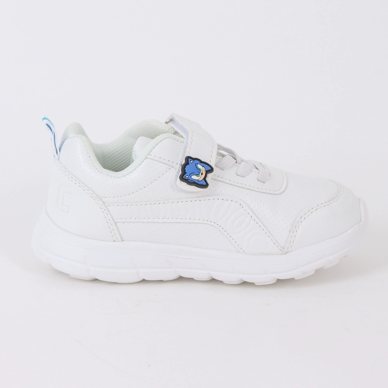 ZAPATILLA ESCOLAR NIÑO VELCRO SONIC PIN BLANCO SONIC - 1