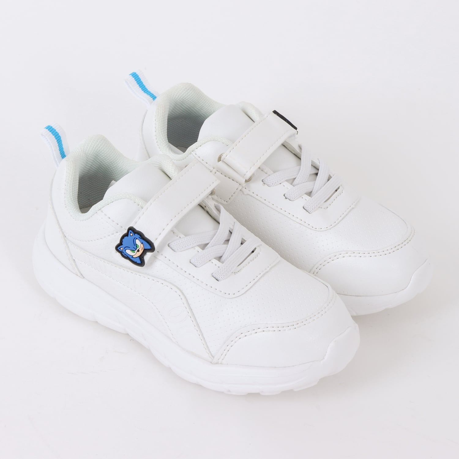 ZAPATILLA ESCOLAR NIÑO VELCRO SONIC PIN BLANCO SONIC - 2