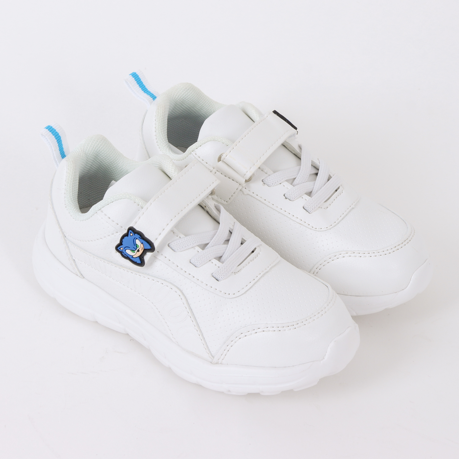 ZAPATILLA ESCOLAR NIÑO VELCRO SONIC PIN BLANCO SONIC - 2