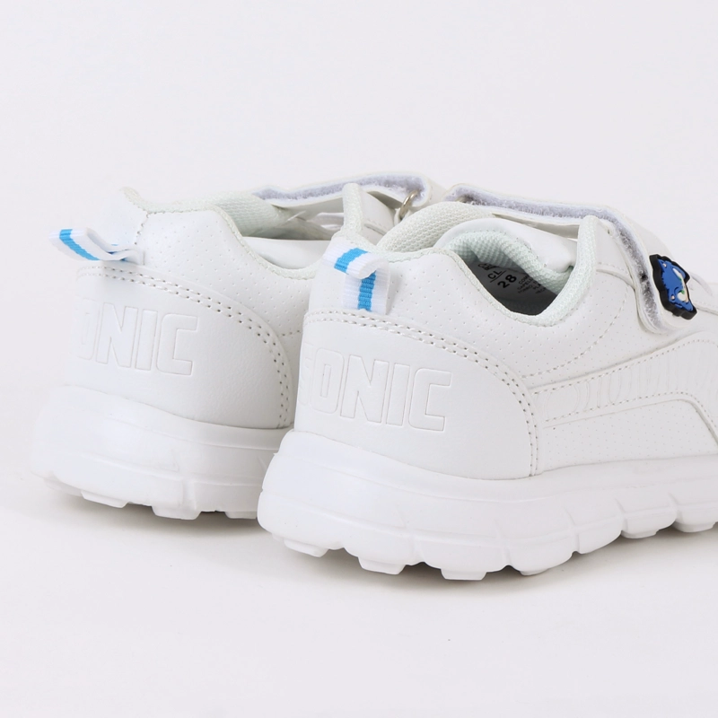 ZAPATILLA ESCOLAR NIÑO VELCRO SONIC PIN BLANCO SONIC - 3