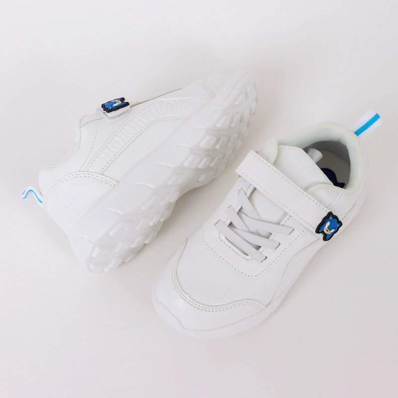 ZAPATILLA ESCOLAR NIÑO VELCRO SONIC PIN BLANCO SONIC - 4