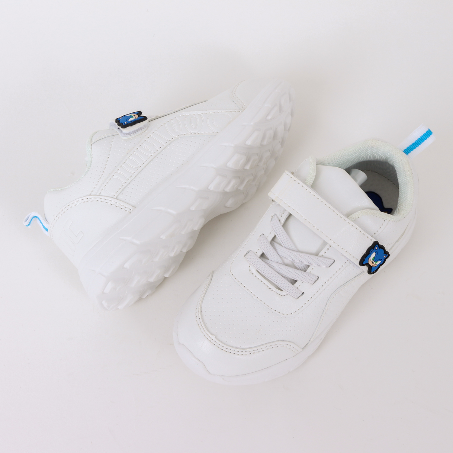 ZAPATILLA ESCOLAR NIÑO VELCRO SONIC PIN BLANCO SONIC - 4