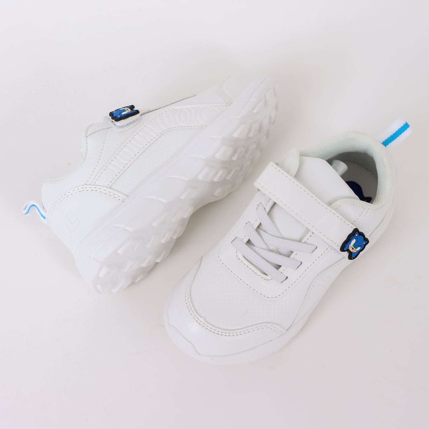 ZAPATILLA ESCOLAR NIÑO VELCRO SONIC PIN BLANCO SONIC - 4