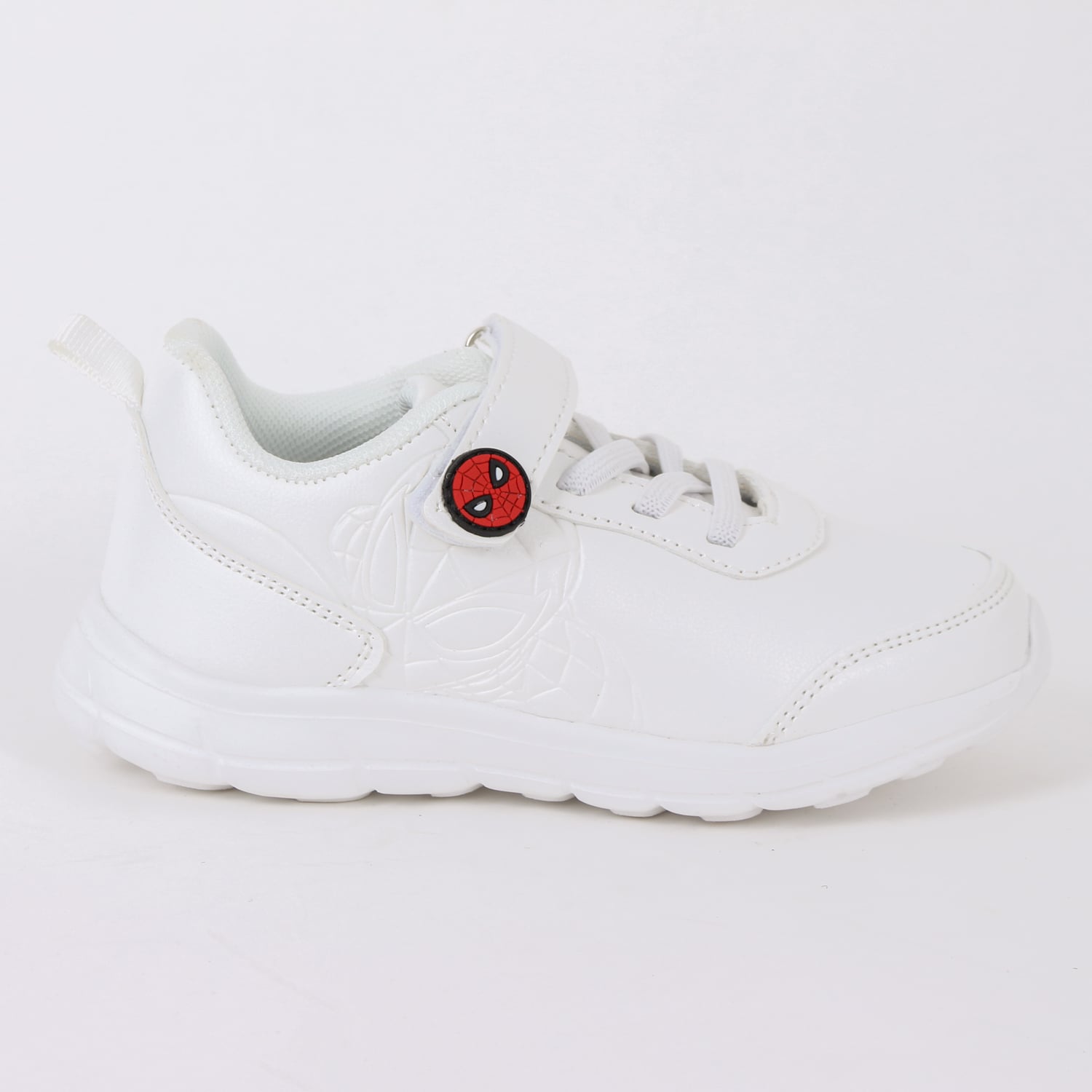 ZAPATILLA ESCOLAR NIÑO VELCRO SPIDERMAN BLANCO MARVEL - 1
