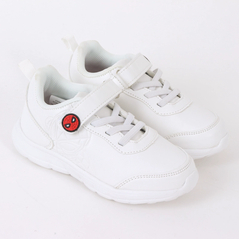 ZAPATILLA ESCOLAR NIÑO VELCRO SPIDERMAN BLANCO MARVEL - 2