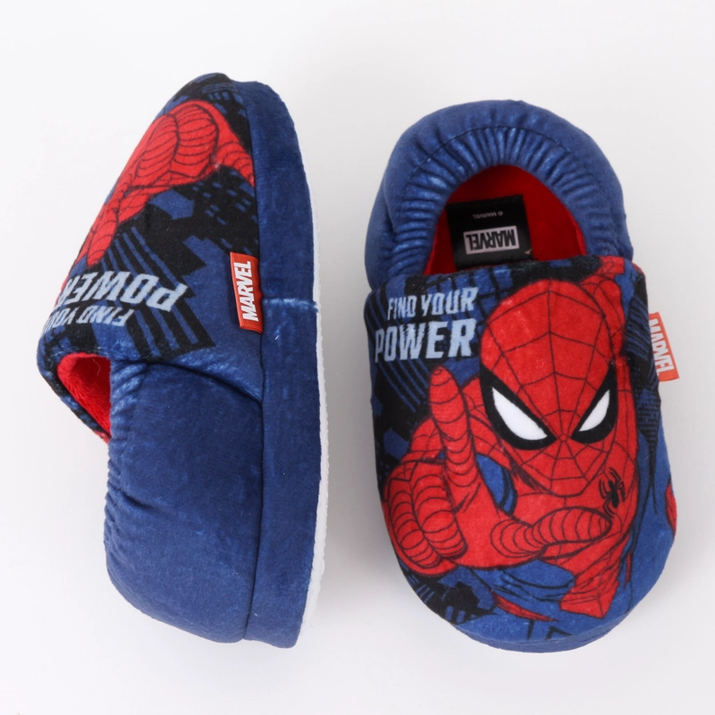 PANTUFLA NIÑO FIND YOUR POWER SPIDERMAN AZUL MARVEL - 4