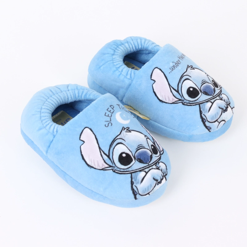 PANTUFLA NIÑA SLEEP TIGHT LILO & STITCH CELESTE DISNEY - 2