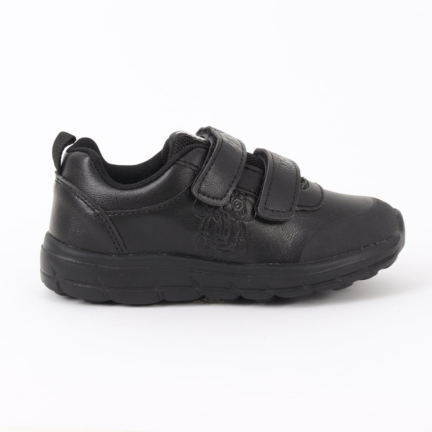 ZAPATILLA ESCOLAR NIÑA VELCRO MINNIE MOUSE NEGRO DISNEY - 1