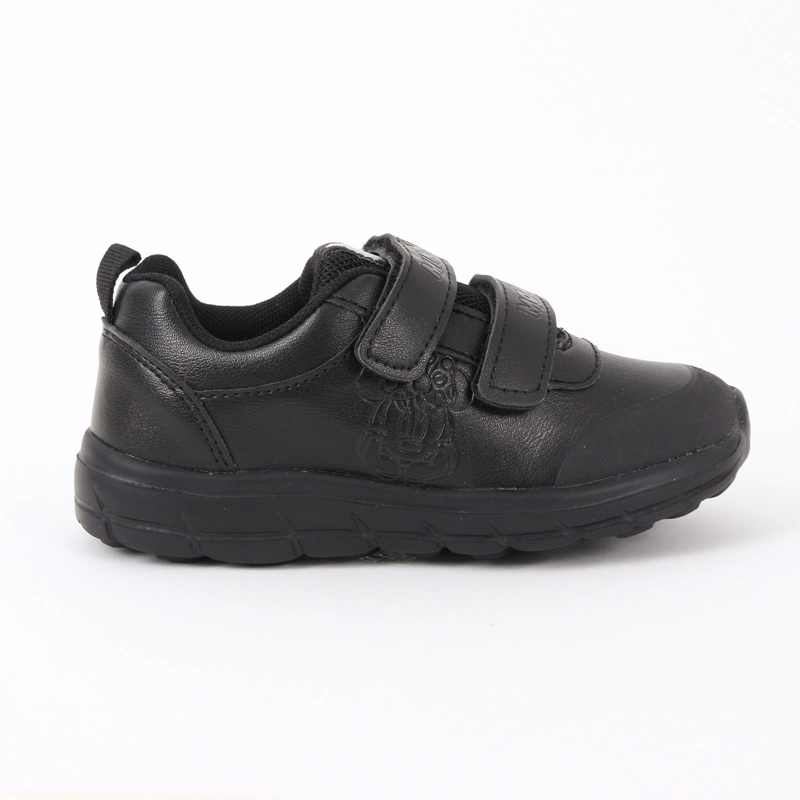 ZAPATILLA ESCOLAR NIÑA VELCRO MINNIE MOUSE NEGRO DISNEY - 1