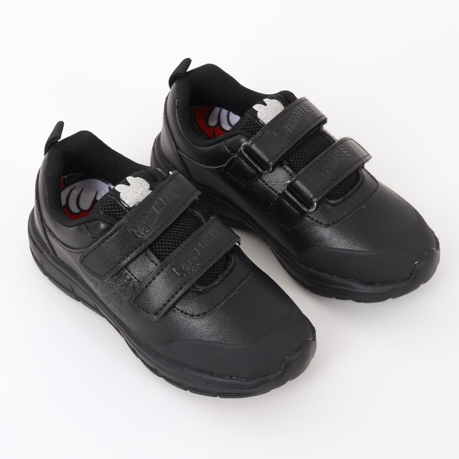 ZAPATILLA ESCOLAR NIÑA VELCRO MINNIE MOUSE NEGRO DISNEY - 2