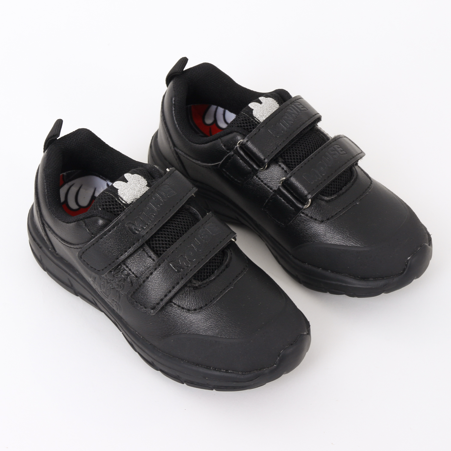 ZAPATILLA ESCOLAR NIÑA VELCRO MINNIE MOUSE NEGRO DISNEY - 2