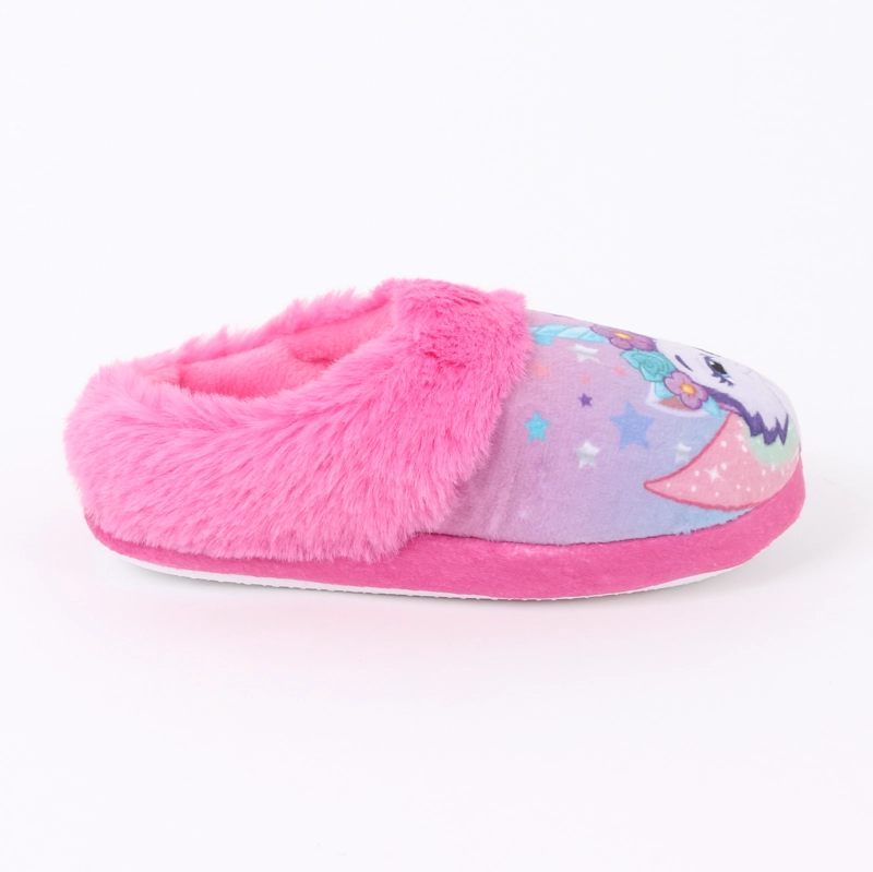 PANTUFLA NIÑA INVERNAL SKYE & EVEREST ROSADO PAW PATROL - 1