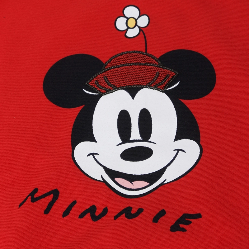 CONJUNTO BUZO NIÑA VUELOS MINNIE ROJO DISNEY - 3