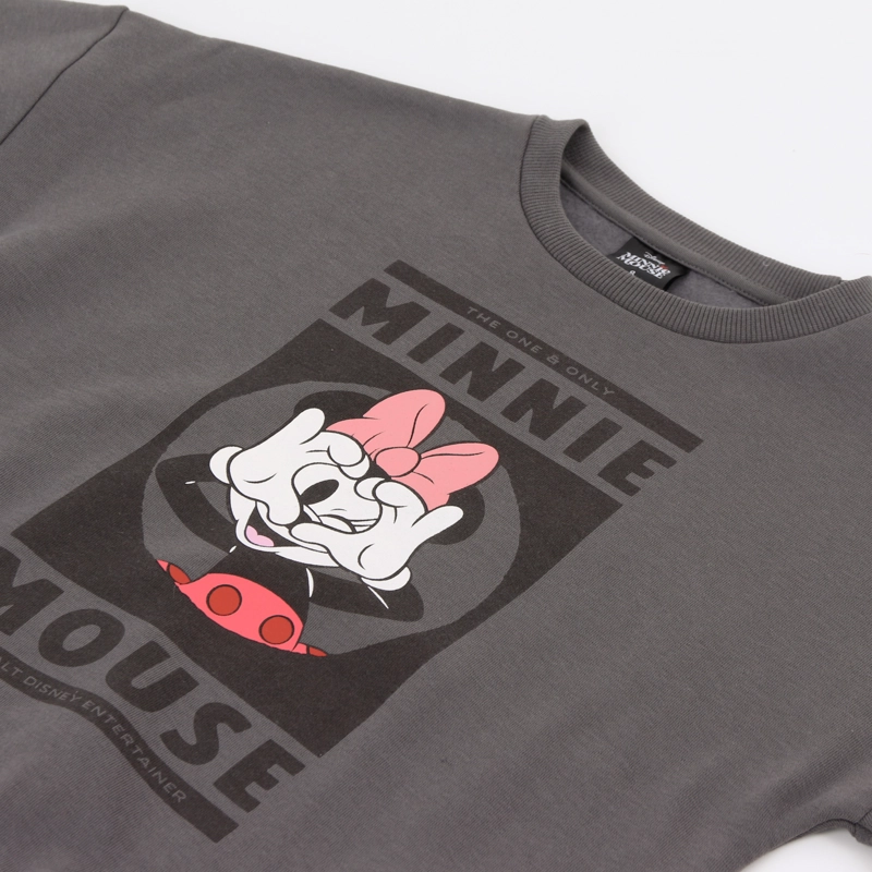 CONJUNTO BUZO NIÑA VUELOS MINNIE MOUSE GRIS DISNEY - 3
