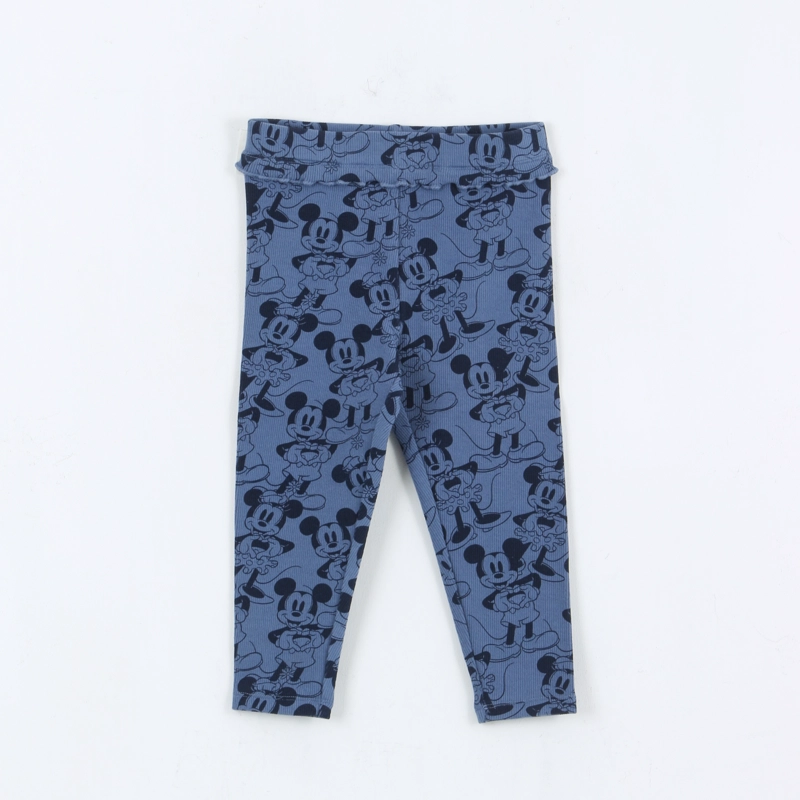 CALZA NIÑA FULL PRINT MINNIE MOUSE AZUL DISNEY - 1