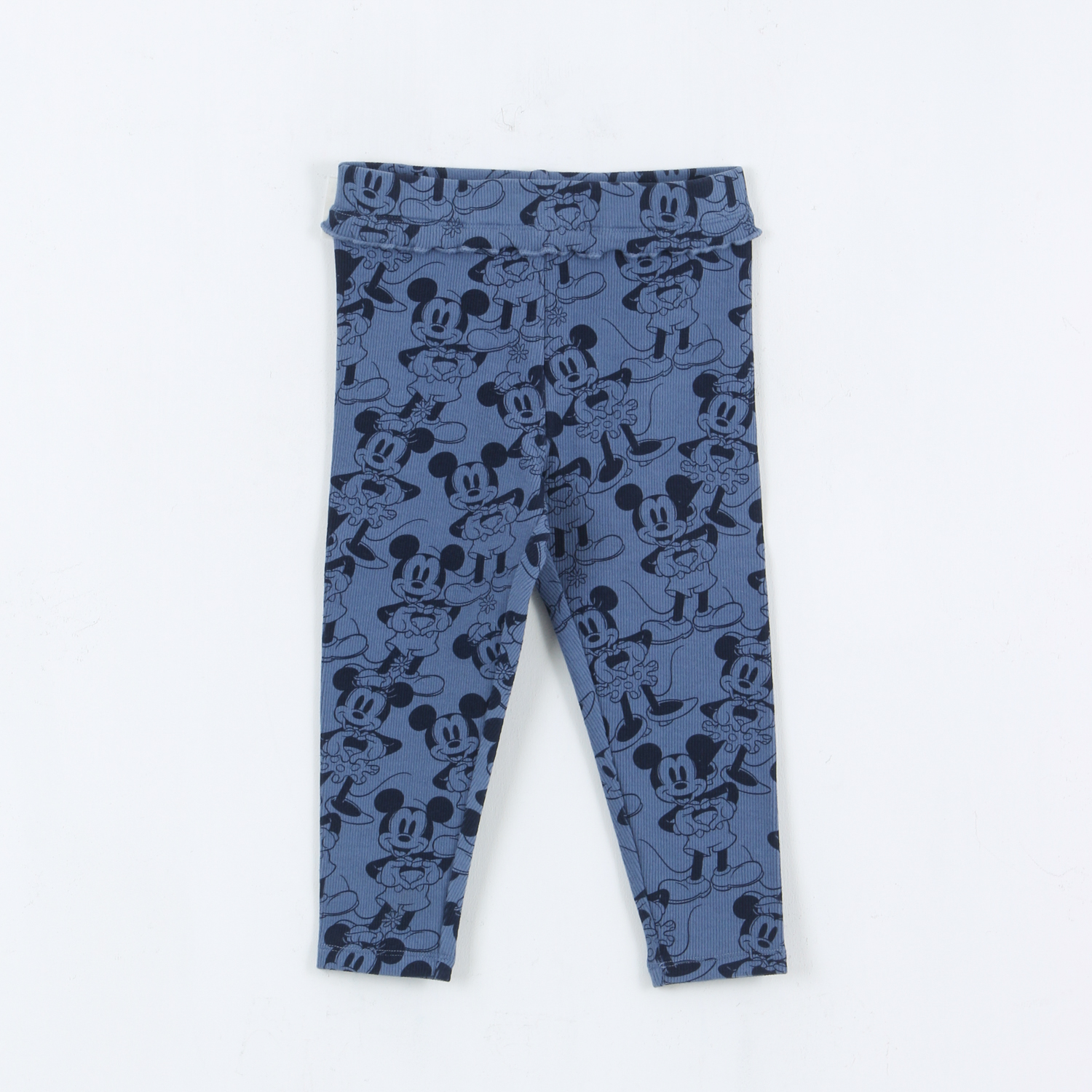 CALZA NIÑA FULL PRINT MINNIE MOUSE AZUL DISNEY - 1