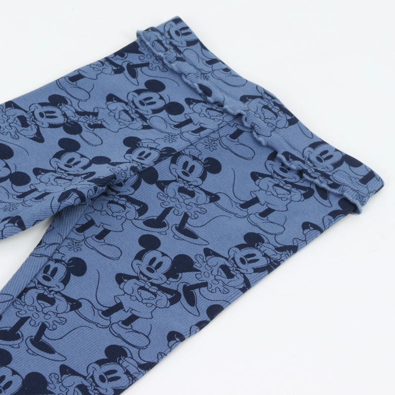 CALZA NIÑA FULL PRINT MINNIE MOUSE AZUL DISNEY - 3