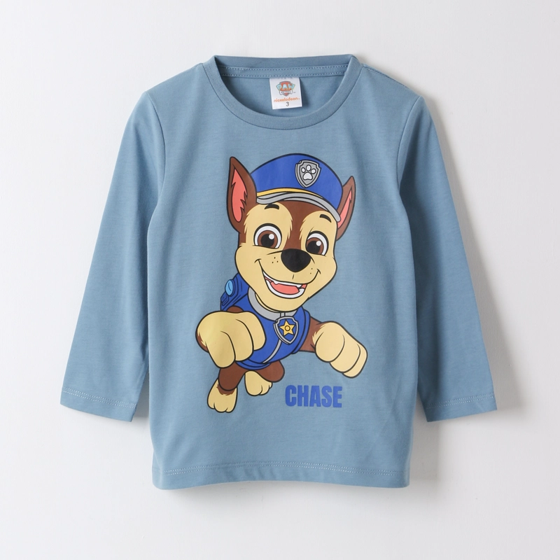 POLERA MANGA LARGA NIÑO CHASE AZUL PAW PATROL - 1