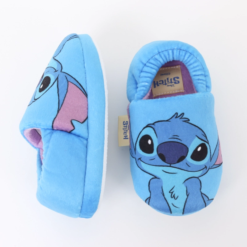 PANTUFLA NIÑA STITCH MIRANDO LILO & STITCH AZUL DISNEY - 4