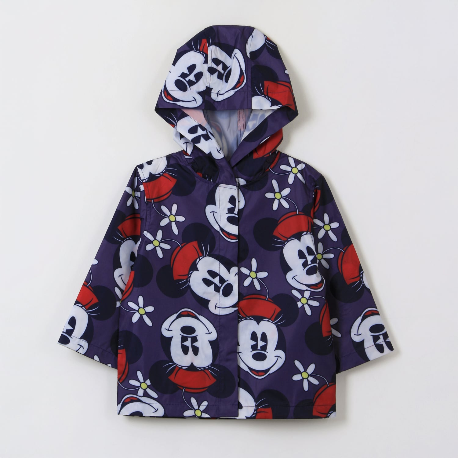 IMPERMEABLE NIÑA FULL PRINT MINNIE MORADO DISNEY - 1