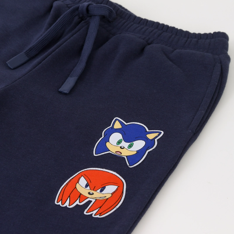 CONJUNTO BUZO NIÑO FULL PRINT SONIC & NUCKLES BEIGE SONIC - 4