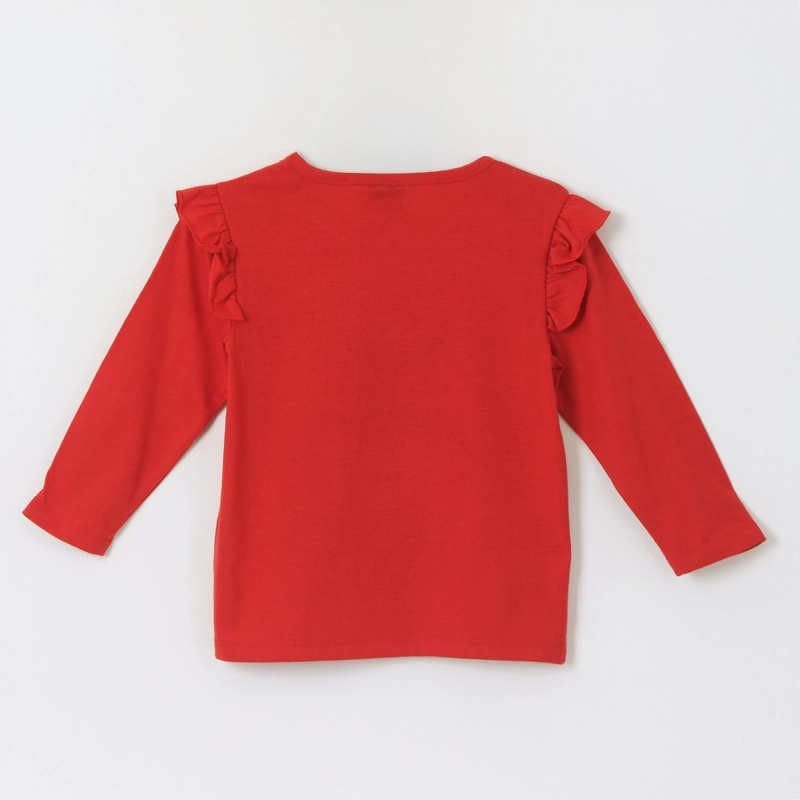 POLERA MANGA LARGA NIÑA VUELOS MINNIE MOUSE ROJO DISNEY - 2