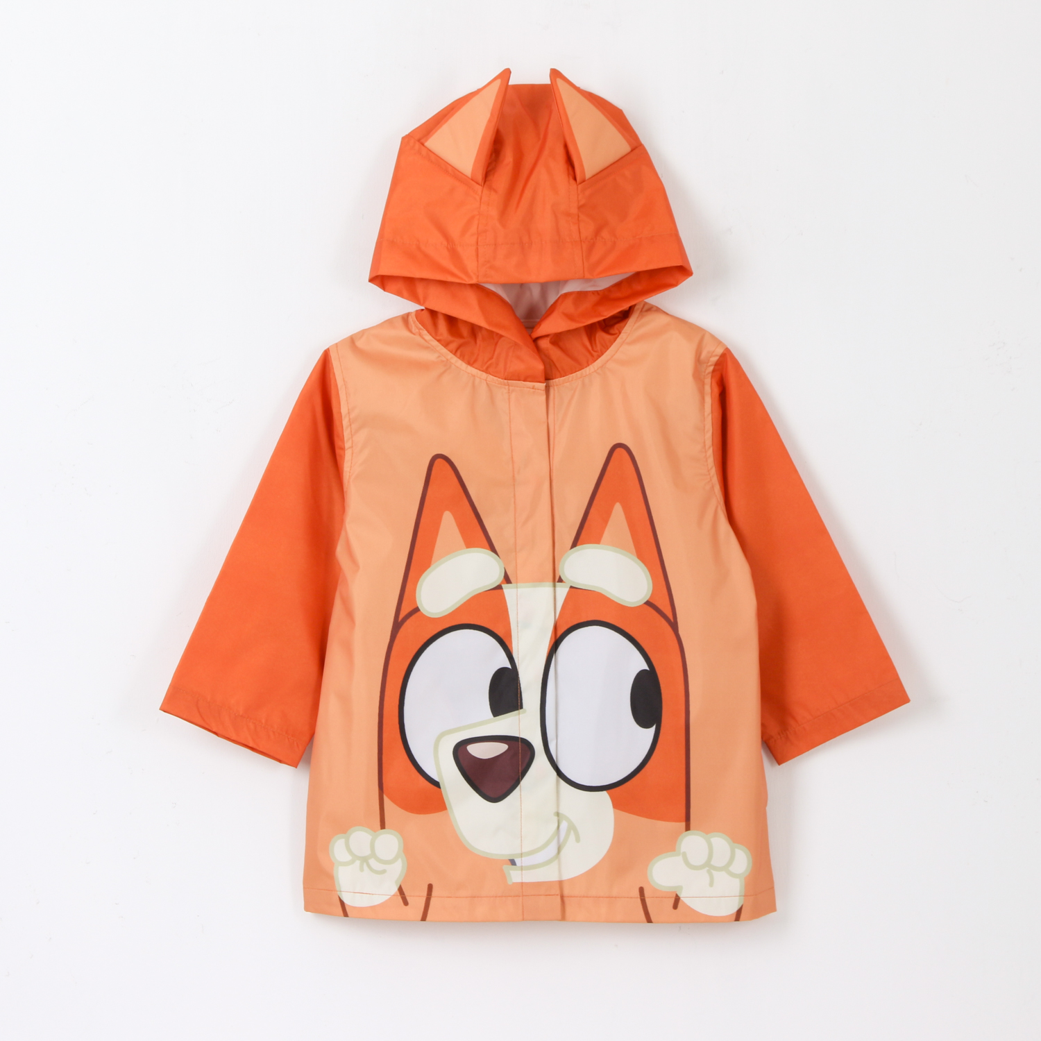 IMPERMEABLE NIÑO OREJAS BINGO NARANJO BLUEY - 1