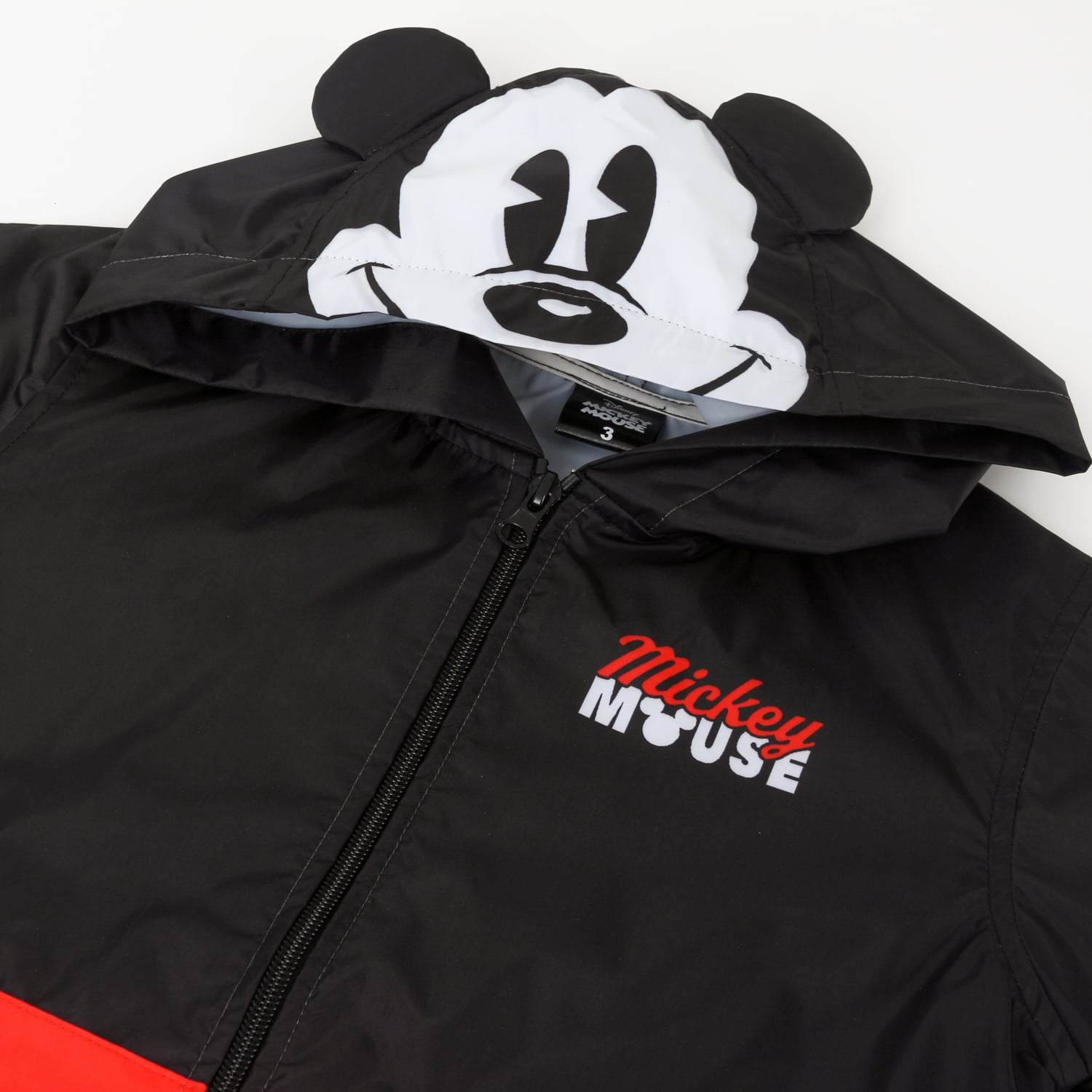 IMPERMEABLE NIÑO OREJAS MICKEY MOUSE NEGRO DISNEY - 3