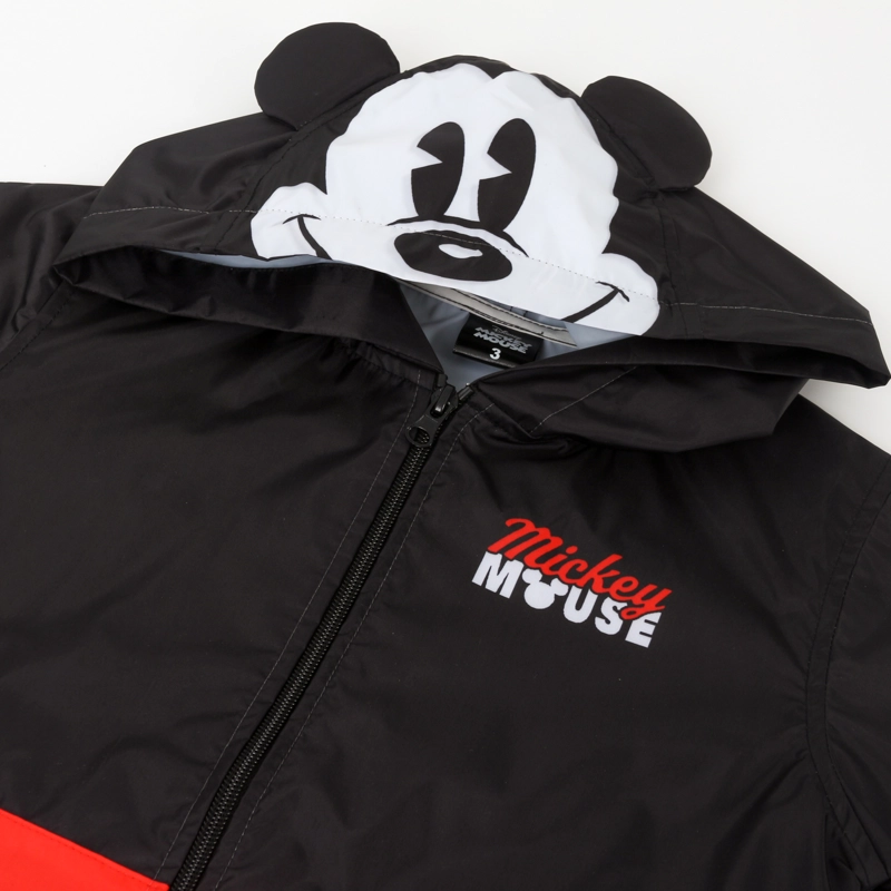 IMPERMEABLE NIÑO OREJAS MICKEY MOUSE NEGRO DISNEY - 3