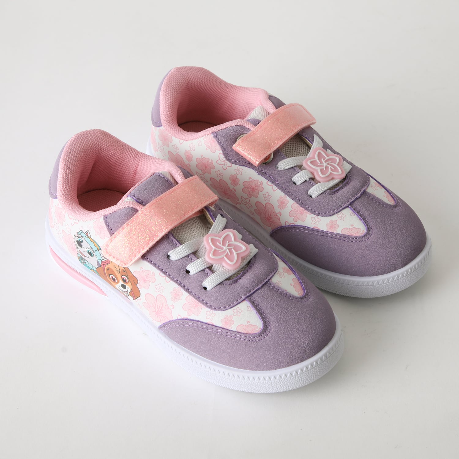 ZAPATILLA LUCES NIÑA VELCRO EVEREST & SKYE MORADO PAW PATROL - 2