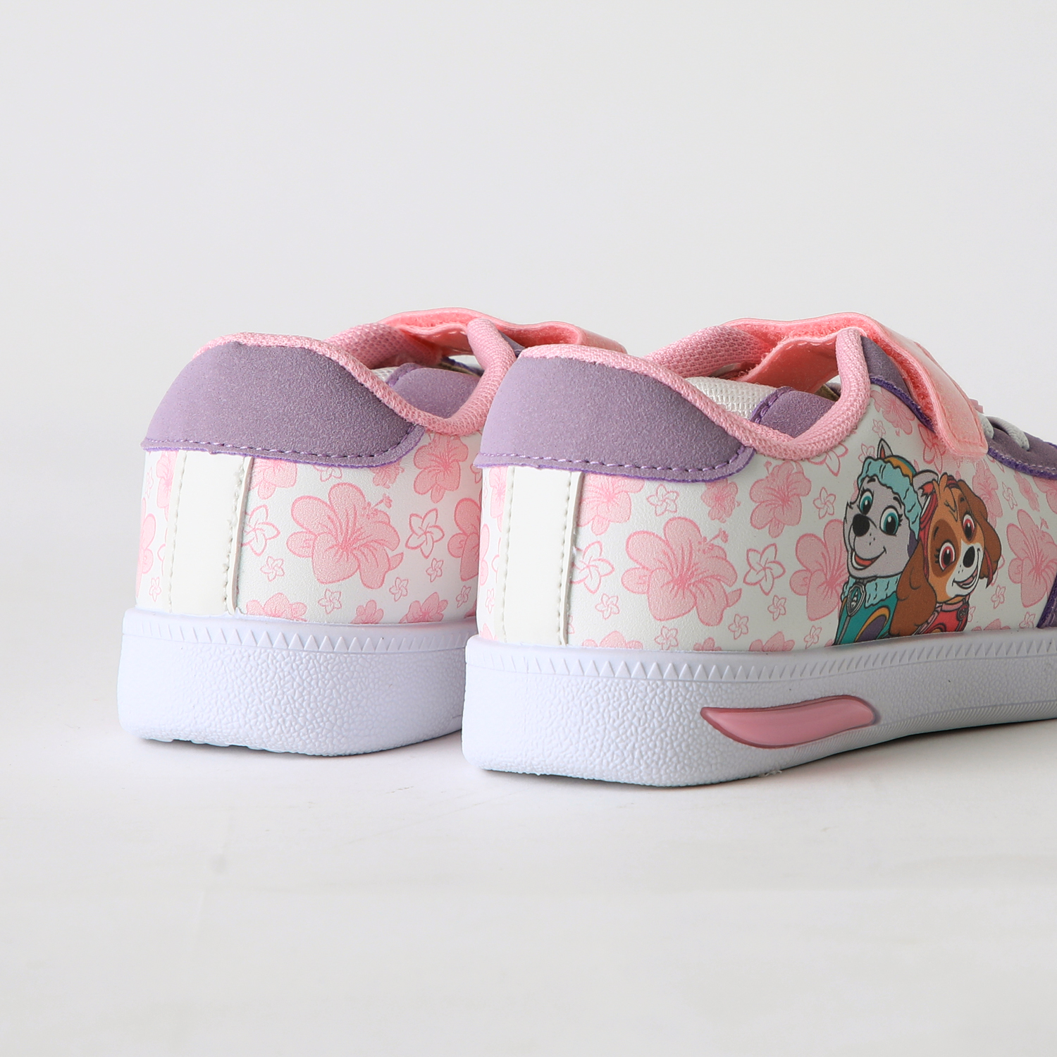ZAPATILLA LUCES NIÑA VELCRO EVEREST & SKYE MORADO PAW PATROL - 3