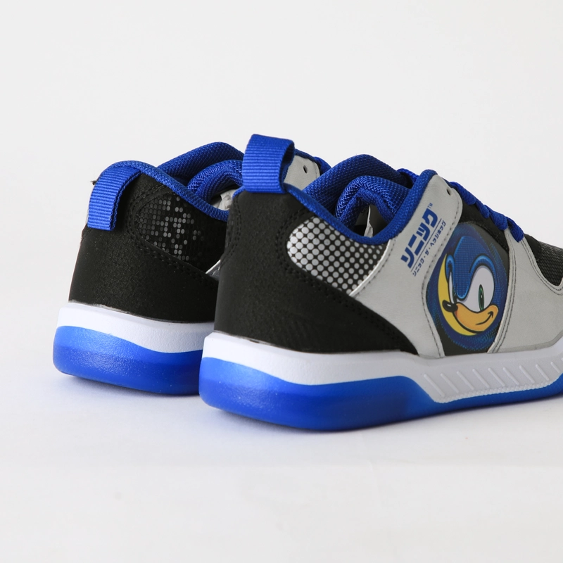 ZAPATILLA LUCES NIÑO CARA AZUL SONIC - 3