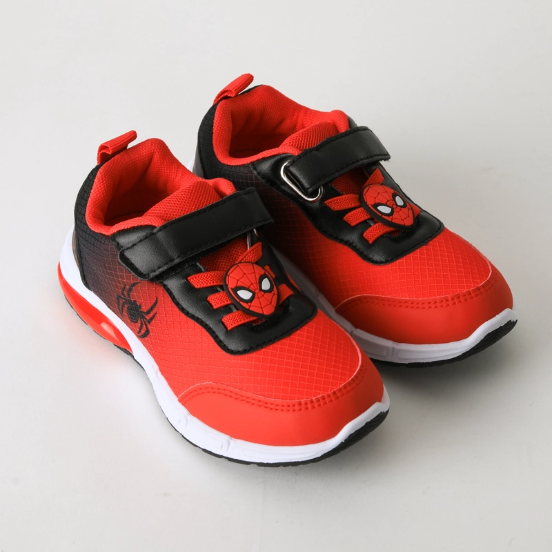 ZAPATILLA LUCES NIÑO VELCRO SPIDERMAN ROJO MARVEL - 2
