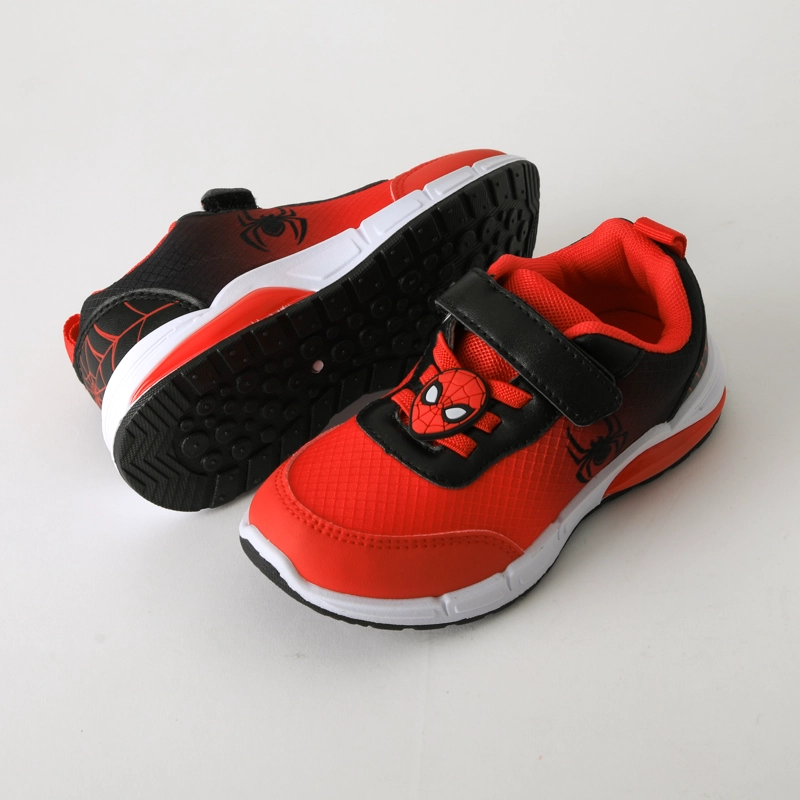 ZAPATILLA LUCES NIÑO VELCRO SPIDERMAN ROJO MARVEL - 4